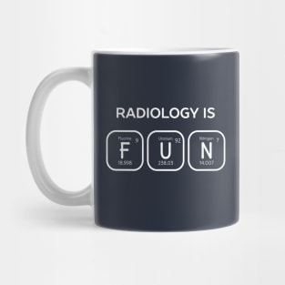 Radiology Is Fun Periodic Table Mug